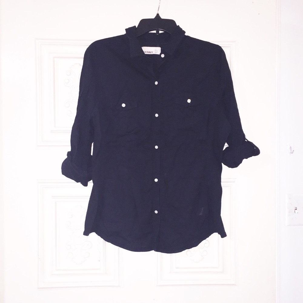 »—» Old Navy «—« Business_Casual Chic, Comfy & Cool Lightweight Button Down Top